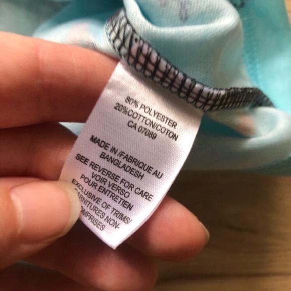 Burnside Baby Blue Ice Cream Short Sleeve Tees Casual Style - Picture 2 of 6